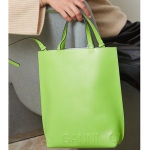 GANNI Banner tote